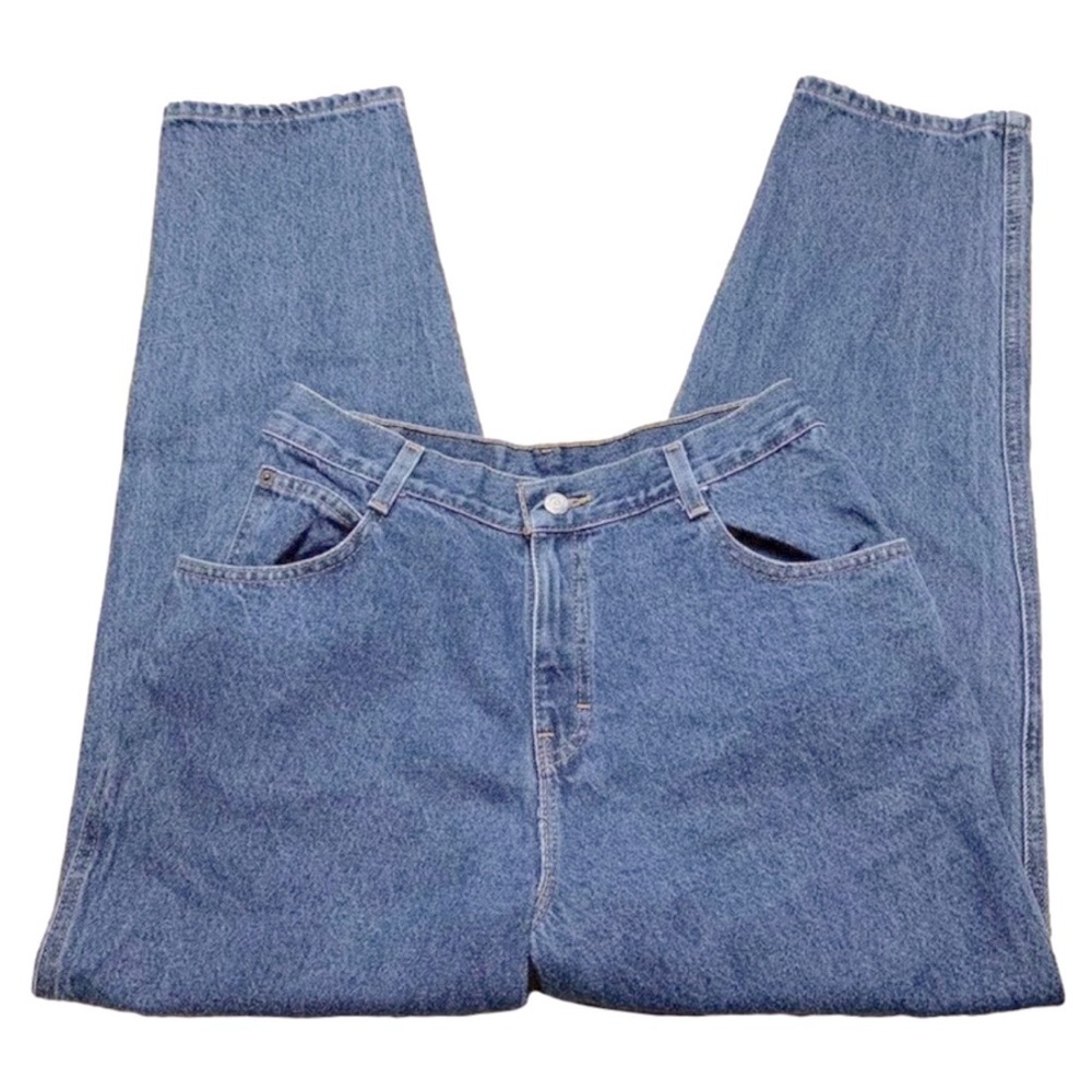 Gitano Vintage Deadstock High Waisted Relaxed Fit MomJeans Size 14 Petite - Picture 2 of 7